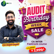 Load image into Gallery viewer, CA Inter Audit Fast-Track Batch by CA Kapil Goyal