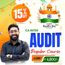 Load image into Gallery viewer, CA Inter Audit Regular Batch by CA Kapil Goyal