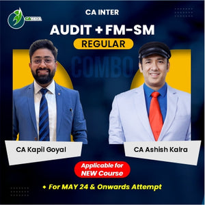 CA Inter Audit by CA Kapil Goyal and FM-SM by CA Ashish Kalra - Online Lecture Download