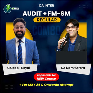 CA Inter Audit by CA Kapil Goyal and FM-SM Regular Course by Namit Arora - Online Lecture Download