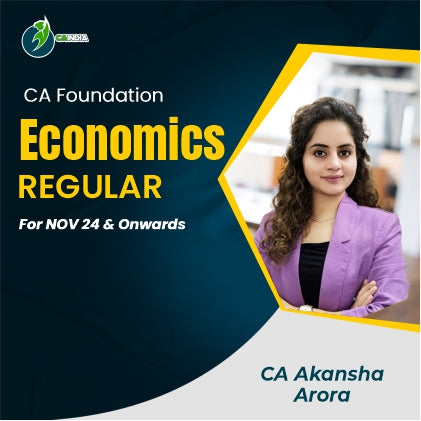 CA Foundation Economics by CA Akansha Arora
