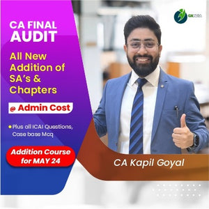 CA Final Audit Addition course for May 24