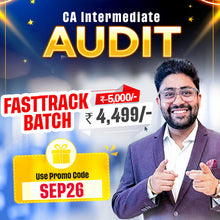 Load image into Gallery viewer, CA Inter Audit Fast-Track Batch by CA Kapil Goyal