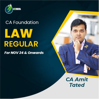 CA Foundation Law by CA CS Amit Tated