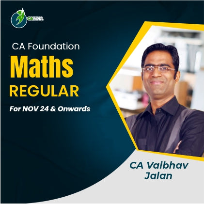 CA Foundation Mathematics by CA Vaibhav Jalan