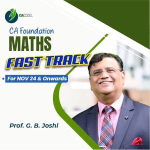 CA Foundation Maths Fasttrack by Prof. G. B. Joshi