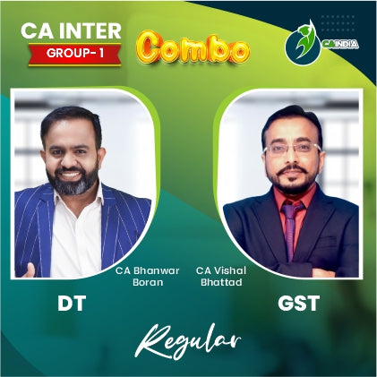 CA Inter DT by CA Bhanwar Borana and IDT by CA Vishal Bhattad