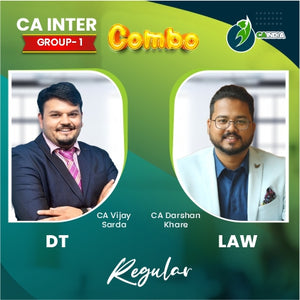 CA Inter Law CA Darshan Khare and DT CA Vijay Sarda