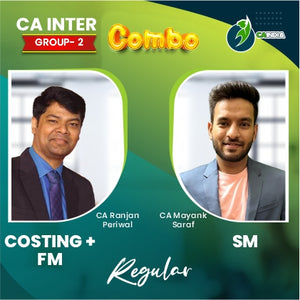 CA Inter Regular Costing and FMSM By CA Ranjan Periwal and CA Mayank Saraf