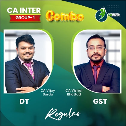 CA Inter DT CA Vijay Sarda and IDT Regular CA Vishal Bhattad