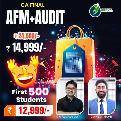 CA Final AFM by CA Aaditya Jain & Audit by CA Kapil Goyal