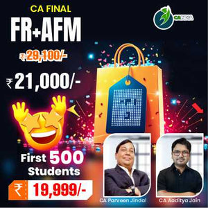 CA Final FR CA Parveen Jindal and AFM CA Aaditya Jain