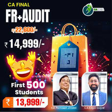 Load image into Gallery viewer, CA Final FR CA Parveen Jindal &amp; Audit CA Kapil Goyal
