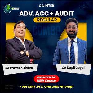 CA Inter G1 Advance Accounts by CA Praveen Jindal and Audit by CA Kapil Goyal