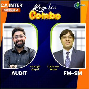 CA Inter Regular Batch Audit and FM-SM by Namit Arora – CA INDIA