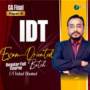 CA Final Indirect Tax IDT Exam Oriented by CA Vishal Bhattad - Google ...