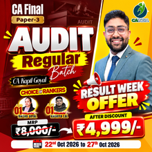 Load image into Gallery viewer, CA Final Audit Regular Batch by CA Kapil Goyal
