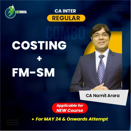 CA Inter Cost and FM-SM  by CA Namit Arora