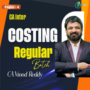 CA Inter Costing Regular Batch by CA Vinod Reddy – CA INDIA