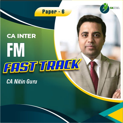 CA Inter FM Fasttrack by CA Nitin Guru
