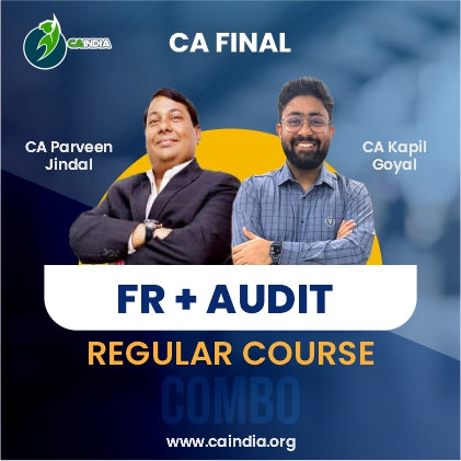 CA Final FR by CA Parveen Jindal & Audit by CA Kapil Goyal
