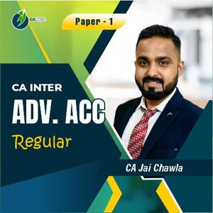 CA Inter Advance Accounts Regular Batch by CA Jai Chawla