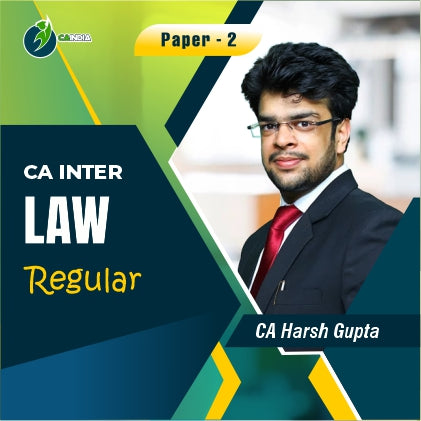 CA Inter Law by CA Harsh Gupta