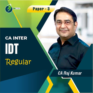 CA Inter Indirect Taxation By CA Rajkumar