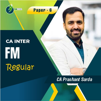 CA Inter FM Regular Batch by CA Prashant Sarda
