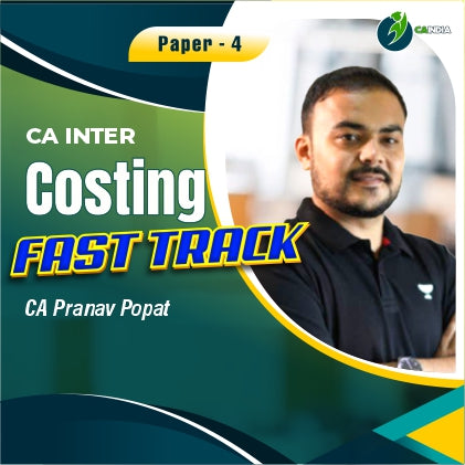 CA Inter Costing Fasttrack by CA Pranav Popat