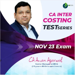CA INTER COSTING - Test Series by CA Aman Agarwal