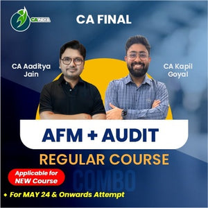 CA Final AFM by CA Aaditya Jain & Audit by CA Kapil Goyal