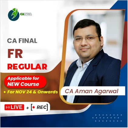 CA Final Financial Reporting Regular Course by CA Aman Agarwal