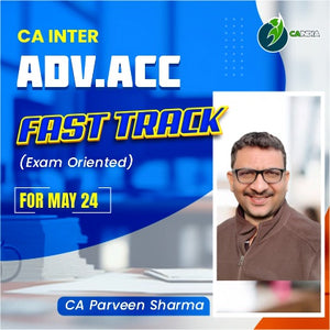 CA Inter Advanced Accounting FASTRACK (Exam Oriented) Batch By CA Parveen Sharma
