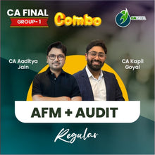 Load image into Gallery viewer, CA Final AFM by CA Aaditya Jain &amp; Audit by CA Kapil Goyal
