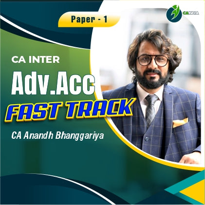 CA Inter Advance Accounts Fasttrack Batch by CA Anand Bhangariya
