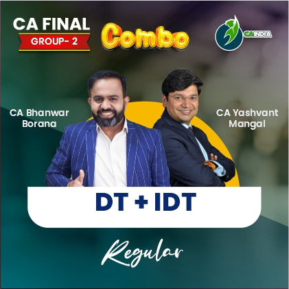 CA Final Regular Batch DT by CA Bhanwar Borana & CA Yashvant Mangal
