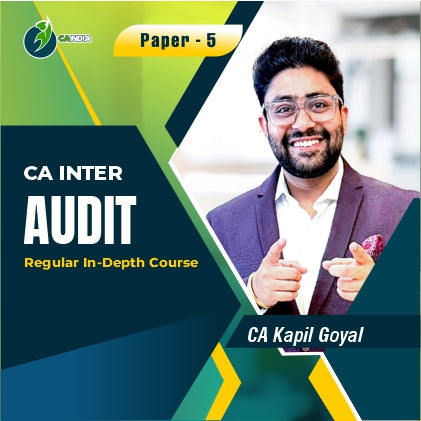 CA Inter Audit Regular Live Guidance Batch by CA Kapil Goyal