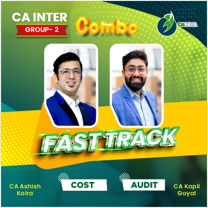 CA Inter Fasttrack Batch Costing by CA Ashish Kalra & Audit by CA Kapil Goyal