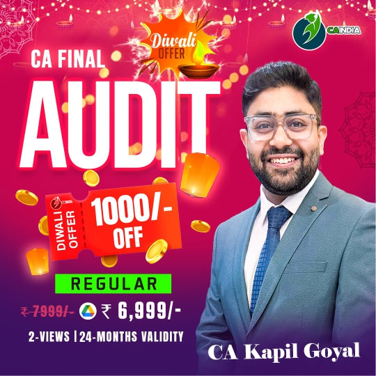 CA Final Audit Regular Batch by CA Kapil Goyal