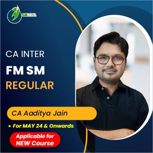 CA Inter FM-SM by CA Aaditya Jain