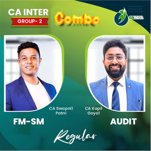 CA Inter Audit by CA Kapil Goyal and FMSM by CA Swapnil Patni
