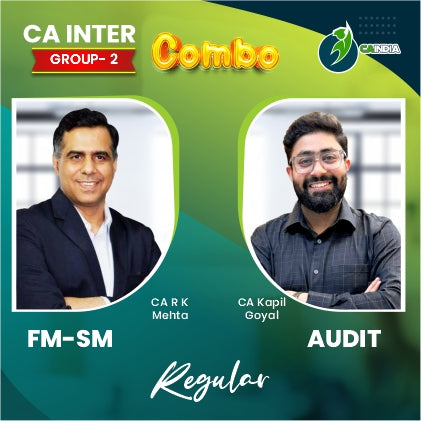 CA Inter Audit by CA Kapil Goyal and FM SM Regular Course by CA R.K Mehta - Online Lecture Download