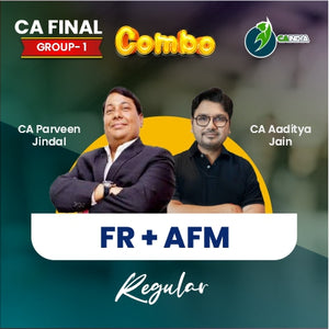 CA Final FR CA Parveen Jindal and AFM CA Aaditya Jain