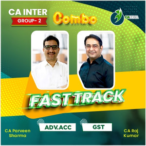 CA Inter Advance Accounts and GST Fasttrack Course by CA Parveen Sharma and CA Rajkumar