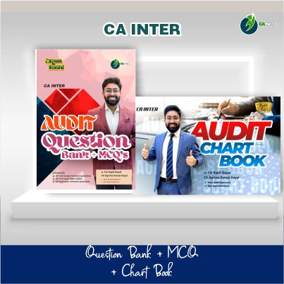 CA Inter Audit MCQ & Question Bank and Chart Book