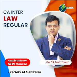 CA Inter Law By CA CS Amit Tated