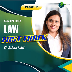 CA Inter Law Fasttrack Batch by CA Ankita Patni