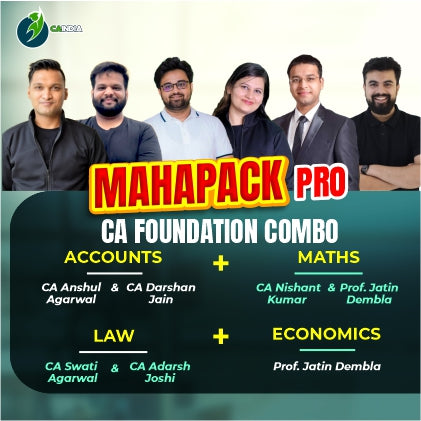 CA Foundation Mahapack Pro Subscription Combo All Subject Live | Ekagrata