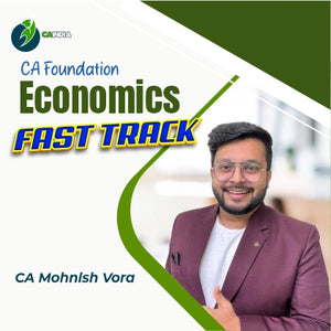 CA Foundation Economics Fasttrack - CA Mohnish Vora